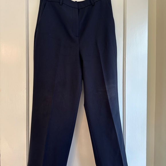Theory Dark Blue Women's Trousers - Picture 1 of 5